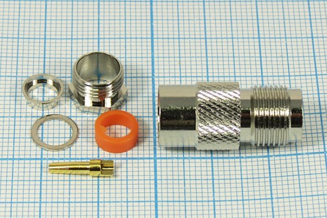 Разъем TNC розетка, RG6