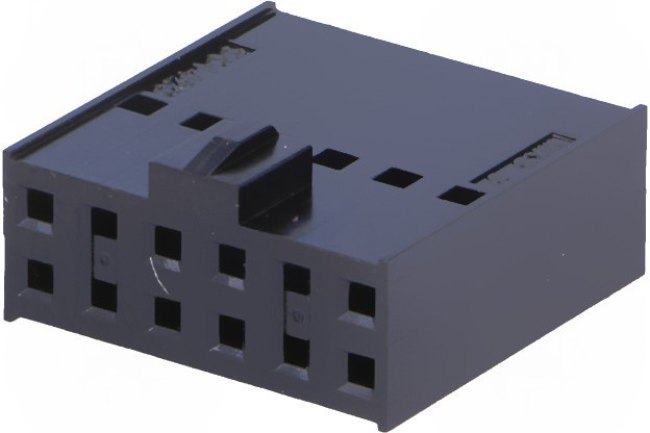 90142-0012, Headers & Wire Housings HSG 2X06P VT POLAR FRIC LOCK 90142-0012, Headers & Wire Housings HSG 2X06P VT POLAR FRIC LOCK
