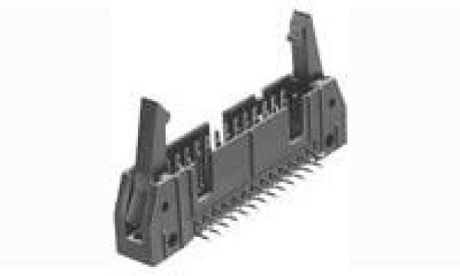 5499786-6, Headers &amp; Wire Housings 26 POS HDR 15AU R/A W/LONG LATCHES