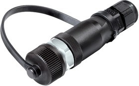 99-0429-684-04, Разъем Кабеля, 713 Series, M12, Male, 4 Positions, Винтовой Штырь, Прямой Монтаж на