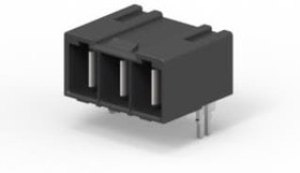 2204529-2, Heavy Duty Power Connectors 3P RA HEADER SOLDER,STANDARD