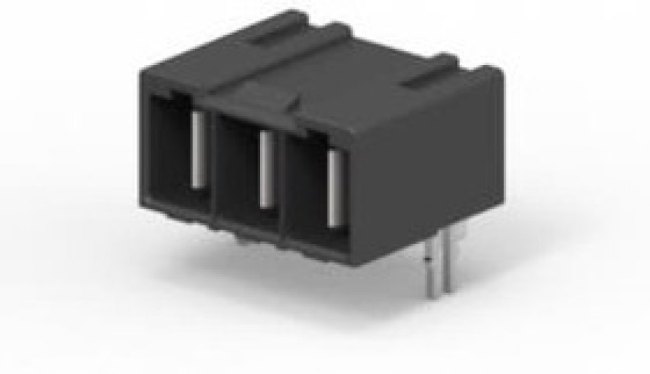 2204529-2, Heavy Duty Power Connectors 3P RA HEADER SOLDER,STANDARD