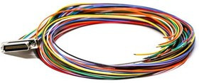 MWDM2L-37S-4K7-24M, D-Sub Micro-D Connectors MICRO D PREWIRED CON 37CNT SKT #24AWG MWDM2L-37S-4K7-24M, D-Sub Micro-D Connectors MICRO D PREWIRED CON 37CNT SKT #24AWG