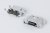 Разъем microUSB REV розетка, тип B, контакты 5C4HP, на плату, microUSBB-5SAD6 REV