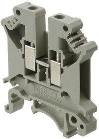 0719207, DIN Rail Terminal Blocks UK 5 N BG