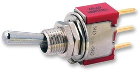 A101SYCQ04, Toggle Switches ON-ON SPDT Bat Long