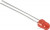L-7104HD, Светодиод 3мм/красный/ 660нм/1-3мкд/60°
