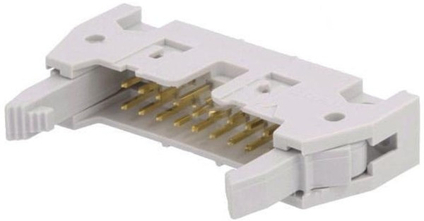 71918-118LF, Quickie Eject Latch Shrouded Header, Through Hole, Vertical, Double Row, 18 Positions, 2.54mm (0.100in) Pitch 71918-118LF, Quickie Eject Latch Shrouded Header, Through Hole, Vertical, Double Row, 18 Positions, 2.54mm (0.100in) Pitch