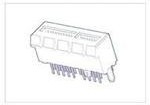 10018783-10000TLF, PCI Express® GEN 3 Card Edge, Storage and Server Connector, Vertical, Through Hole, x1, 36 Positions, 1.00mm (0.039in) Pi