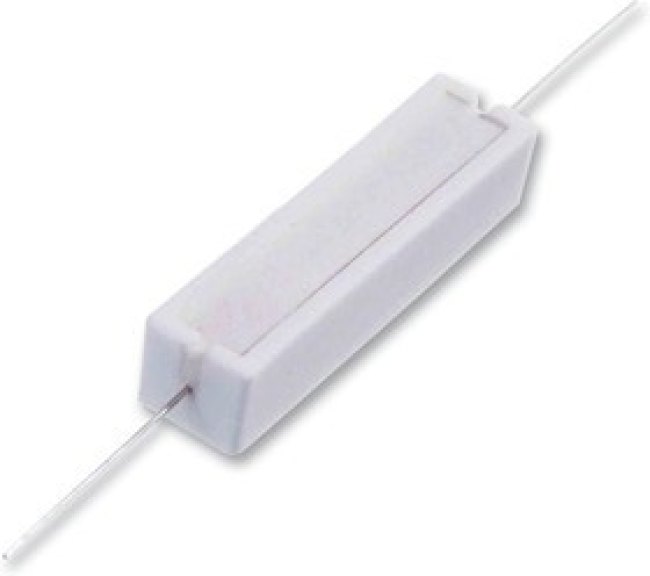 SQPW101R0J, Wirewound Resistors - Through Hole SQP10 1R0 5% WIRE