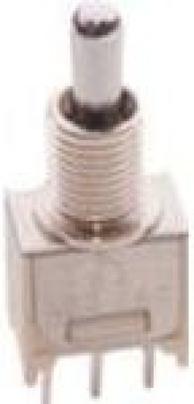 T201MH9AGE, Switch Toggle ON None ON DPDT Round Lever PC Pins 3A 120VAC 28VDC 0.4VA PC Mount with Bracket Medical Bulk