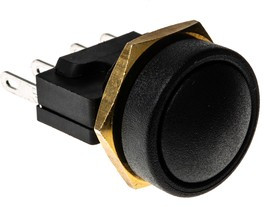 49-59121, 49-59 Series Push Button Switch, Momentary, Panel Mount, 16mm Cutout, SPDT, Clear LED, 250V ac, IP67