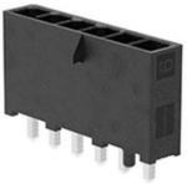 215915-1006, Power to the Board Mini-Fit Max Vertical Header, Single Row, 6 Circuits, Tin (Sn) Plating, Black 215915-1006, Power to the Board Mini-Fit Max Vertical Header, Single Row, 6 Circuits, Tin (Sn) Plating, Black
