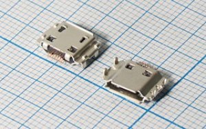 Разъем microUSB розетка, тип B, контакты 7C4HP, на плату, угловой, microUSB B7SAD1 Разъем microUSB розетка, тип B, контакты 7C4HP, на плату, угловой, microUSB B7SAD1