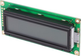 PC1602LRS-H, PC1602LRS-H Alphanumeric LCD Display, 2 Rows by 16 Characters, Transflective