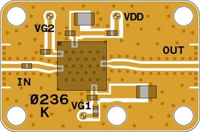 XR-A343-0604D, RF Amplifier Amplifier, HMC463LP5E [PCB: 236]Recommended Bias Controller: XR-A344-0604D-SP