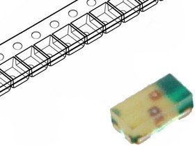 HSMF-C165, LED; SMD; 0603; red/green; 1.6x0.8x0.5mm; 120°; 1.95?2.6/2.2?2.6V HSMF-C165, LED; SMD; 0603; red/green; 1.6x0.8x0.5mm; 120°; 1.95?2.6/2.2?2.6V