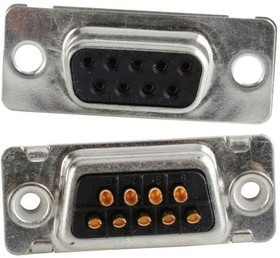 163X10169X, D-Sub High Density Connectors 15 POS HD CRIMP MALE THROUGH HOLE