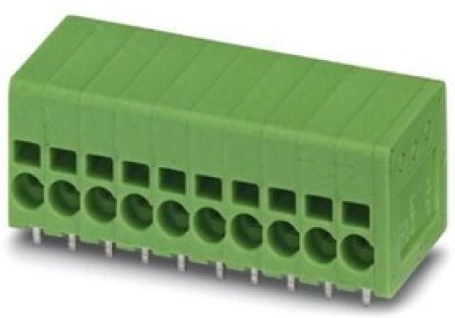 1990834, Fixed Terminal Blocks SPT 1.5/12-H-3.5 3.5MM 12P HORZ SPR 1990834, Fixed Terminal Blocks SPT 1.5/12-H-3.5 3.5MM 12P HORZ SPR