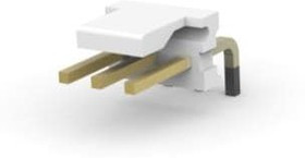 3-641121-3, Conn Wire to Board HDR 3 POS 3.96mm Solder RA Thru-Hole Package