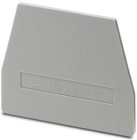 0308029, Terminal Block Tools &amp; Accessories End cover forModular terminal blocks