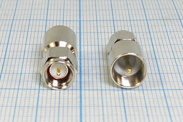 Штекер FME-Штекер SMA, переходник, позолоченный центральный контакт; Q-1127 штек FME-штек SMA