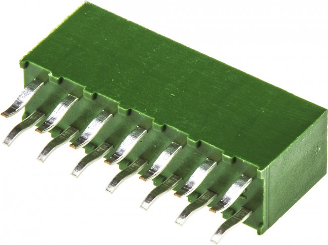 215307-7, Гнездо, штыревой, HV-100, "мама", PIN: 14, прямой, 2,54мм, TНТ, 2х7