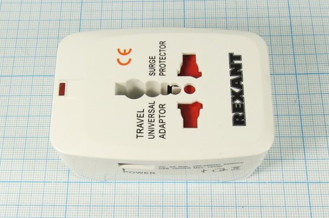 Адаптер сетевой, 125~250В10А, USB, универсальный; №11801 адапт сетевой\125~250В 10А\USB\универсал Адаптер сетевой, 125~250В10А, USB, универсальный; №11801 адапт сетевой\125~250В 10А\USB\универсал