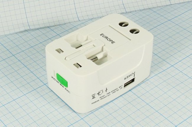 Адаптер сетевой, 125~250В10А, USB, универсальный; №11801 адапт сетевой\125~250В 10А\USB\универсал Адаптер сетевой, 125~250В10А, USB, универсальный; №11801 адапт сетевой\125~250В 10А\USB\универсал