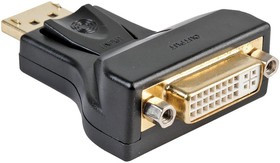 PSG04064, Переходник разъема, DisplayPort, 20 вывод(-ов), Штекер, DVI-D, 29 вывод(-ов), Гнездо
