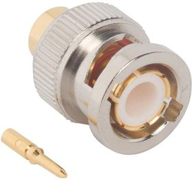 112710, RF Connectors / Coaxial Connectors BNC STRAIGHT SOLDER PLUG .250 SEMI RIGID