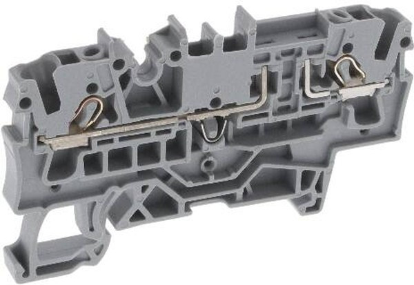 2002-1681, 2-пр. держ. предохранителя, вилочн. (автомоб), 0,25 - 2,5 (4) мм2, без индик.