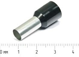 Наконечник кабельный 7,2x16, 7,8, S25,0, обжимной, черный, LT250016 Наконечник кабельный 7,2x16, 7,8, S25,0, обжимной, черный, LT250016