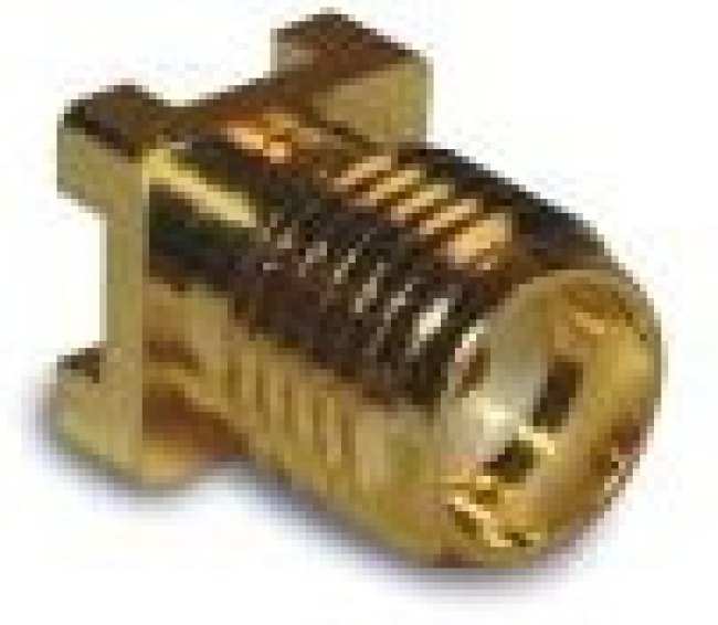 132134-10, Гнездо; SMA; "мама"; вертикальный; 50Ом; SMT; на PCB; тефлон 132134-10, Гнездо; SMA; "мама"; вертикальный; 50Ом; SMT; на PCB; тефлон