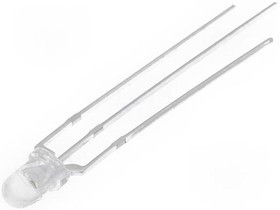 OSRMMA3132A, LED; 3mm; red/warm white; 30°; Front: convex; 1.8?2.6/2.9?3.6V