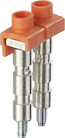 Перемычка JB8-5 для клемм ZS10(ZK6)/8 на 5 полюсов, 57А, оранж. Перемычка JB8-5 для клемм ZS10(ZK6)/8 на 5 полюсов, 57А, оранж.