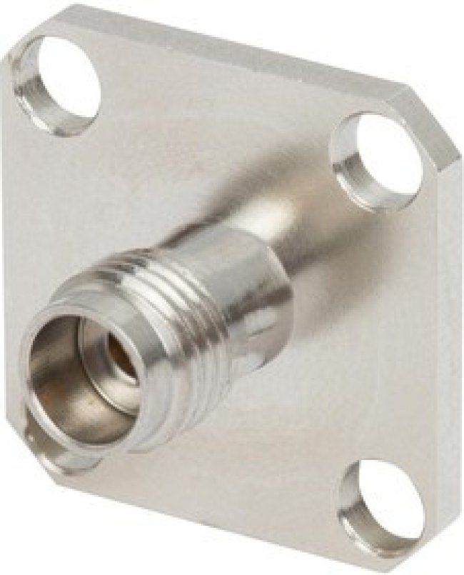 3321-60055, RF COAXIAL, 1.85MM JACK, 50 OHM, FLANGE