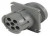 0409-201-2400, Аксессуар разъема, Cable Clamp, AMP HD30 Series Size 24 Automotive Connectors, HD30