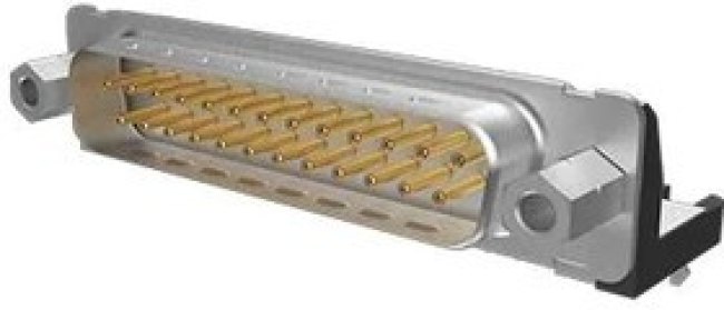 DB25P564CTXLF, D-Sub Standard Connectors DSUB R/A STB 25P