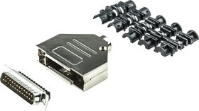 L717DB25PST3, D-Sub Standard Connectors 25P Size B Pin Screw Term DTZK Hood L717DB25PST3, D-Sub Standard Connectors 25P Size B Pin Screw Term DTZK Hood