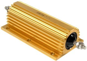 HS300-3RF, Резистор проволочный с радиатором, с винтовым креплением, 3 Ом, 300Вт, ±1%