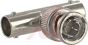 CPAD705, RF Adapters - Tee JACK TO JACK TO PLUG STRAIGHT T-ADAPTER