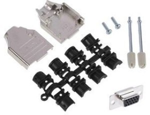 MHDTZK9-HD15FS-K, D-Sub Connector Kit, DA-15 Socket, Solder, Die-Cast Zinc Alloy MHDTZK9-HD15FS-K, D-Sub Connector Kit, DA-15 Socket, Solder, Die-Cast Zinc Alloy