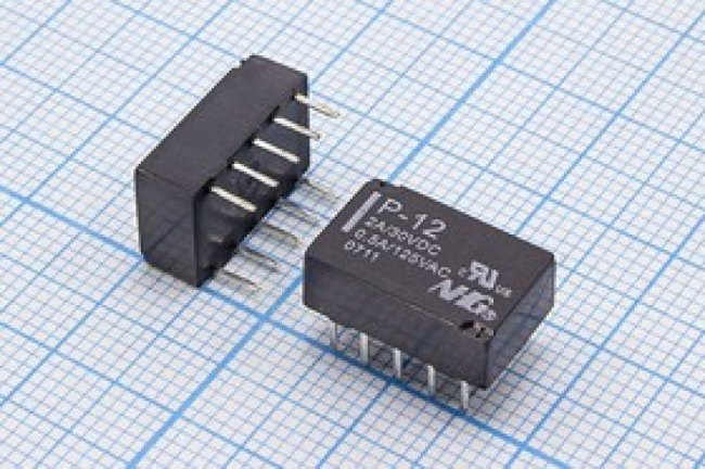 Реле 12В, P-12, 2A 30V/0,5A 125V; №7432 2 реле 12В\\P-12\2A 30V/0,5A 125V\ Реле 12В, P-12, 2A 30V/0,5A 125V; №7432 2 реле 12В\\P-12\2A 30V/0,5A 125V\