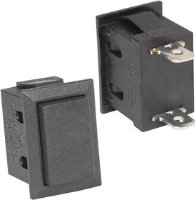 KCD1-101-9-A3-B/2P on-off, Клавишный переключатель KCD1-101-9-A3-B/2P, ON-OFF