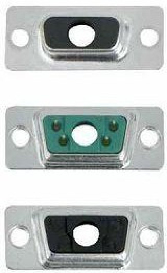 173107-0294, D-Sub Mixed Contact Connectors 2W2 PCB PLUG MIXED GENDER