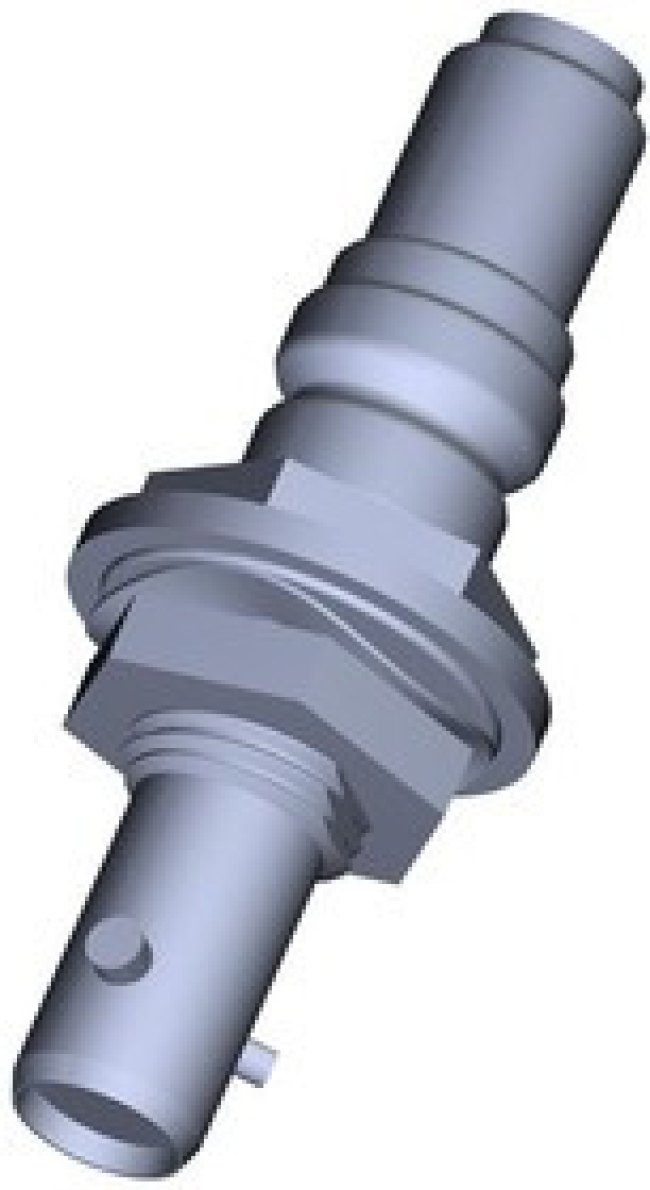 DK-621-0434-1P, RF COAX CONN, TRIAXIAL, BULKHEAD JACK