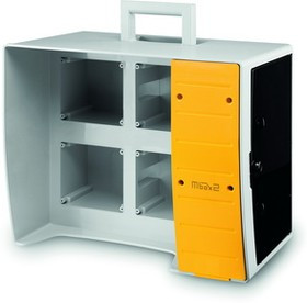 Корпус MBOX2 на 16 модулей и 4 поста с основанием 136х125мм DKC DIS6560024