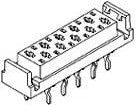 1-338068-0, Conn Socket Strip SKT 10Power POS 1.27mm Solder ST Top Entry Thru-Hole T/R