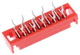 1-338068-0, Conn Socket Strip SKT 10Power POS 1.27mm Solder ST Top Entry Thru-Hole T/R